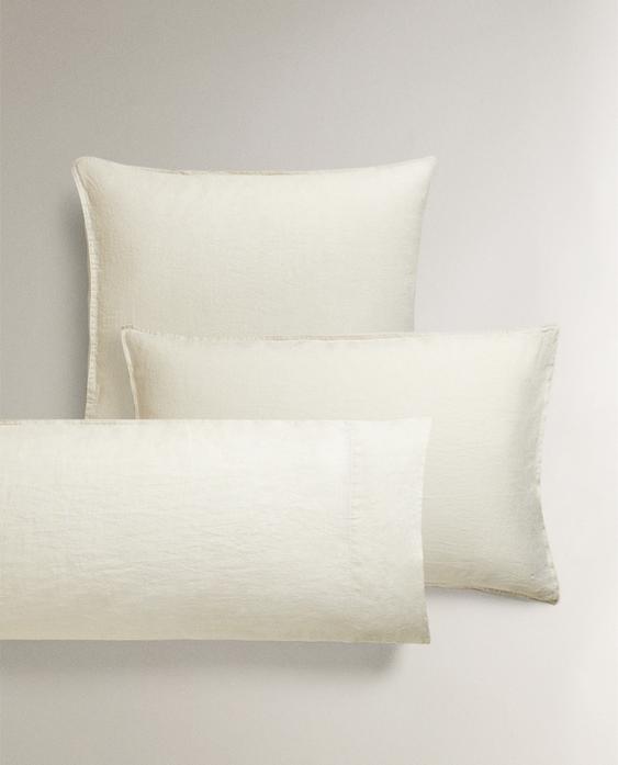 WASHED LINEN PILLOWCASE