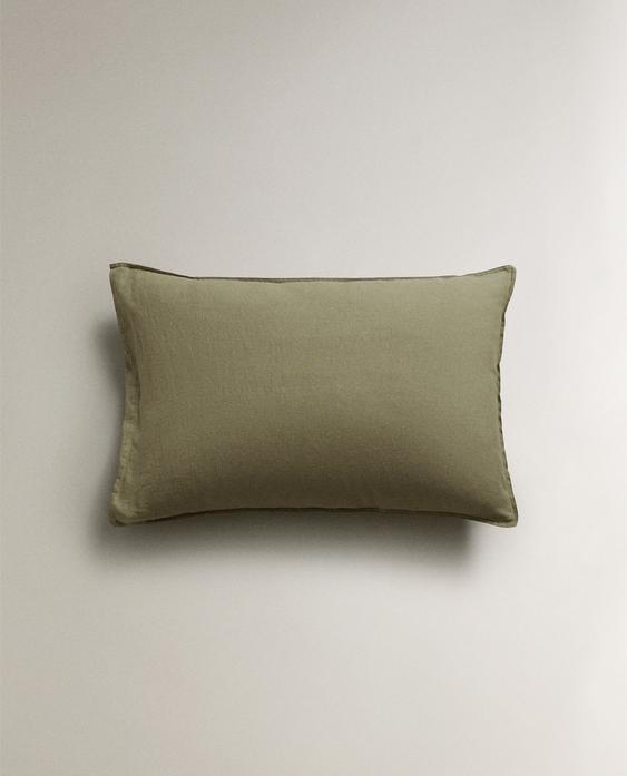 WASHED LINEN PILLOWCASE