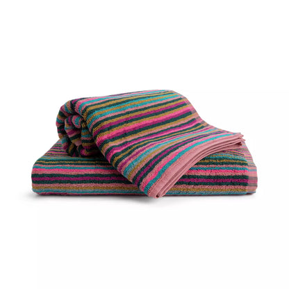 Bright Stripe 4 Piece Towel Bale - Multicoloured